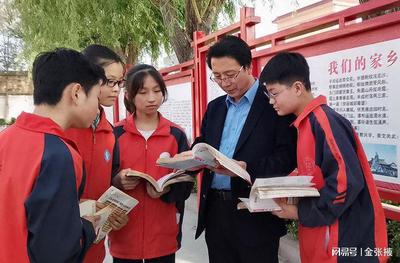 甘谷磐安中學:閱讀新風尚 書香潤校園