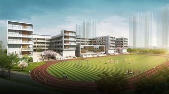 精品現代中小學詳細建筑su模型